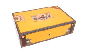 Elie Bleu Humidor Alba 110 Cigars Yellow