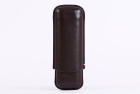 S.T.Dupont 2 Cigar Case Brown Leather